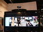 中興最新高清會(huì)議電視終端閃亮Infocomm