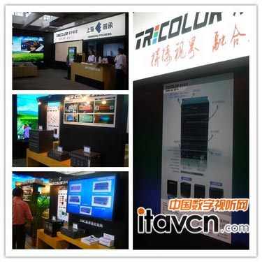 淳中科技參加上海大屏幕展