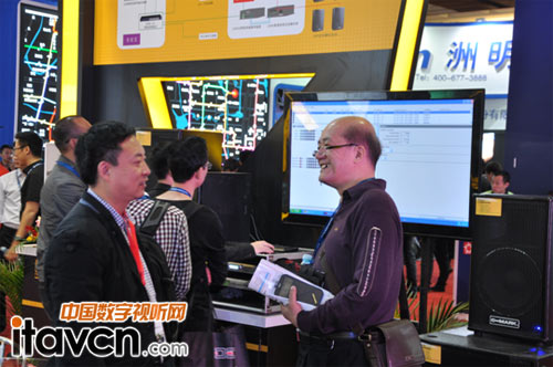 C-MARK網絡數字音頻系統的卓越性能讓觀展嘉賓眉開眼笑