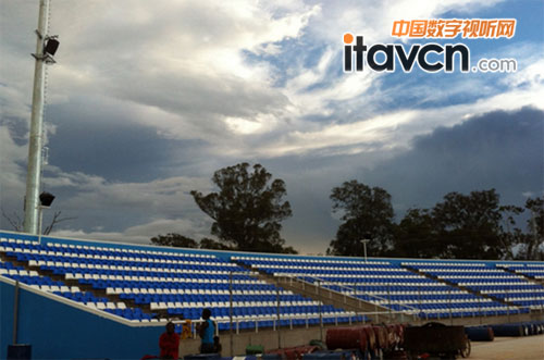 LAX系統(tǒng)入駐安哥拉萬博省嘎啦市體育場