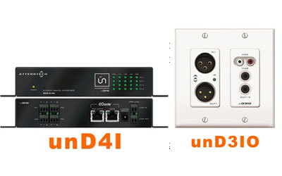 Attero Tech阿泰克Dante網(wǎng)絡(luò)音頻協(xié)議輸入輸出面板