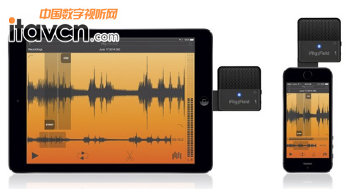 IK Multimedia 立體聲便攜麥克風iRig Mic Field