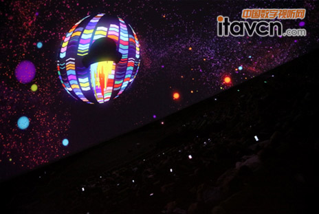 震撼的視覺盛宴使在座觀眾發出眾多贊嘆